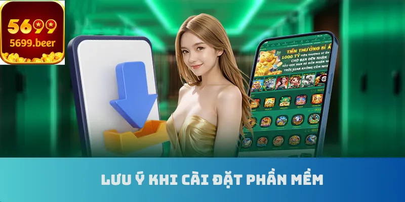 Lưu ý khi cài đặt phần mềm